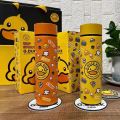 Temperature Display Vacuum Insulated Water Bottle 500ML, Thermos Flask Made of Premium Stainless Steel Coffee Cup Thermal Mugs Hot And Cold Water Bottle Temperature Bottle for School Kids Water Bottle for Girls Temperature Water Bottle. 