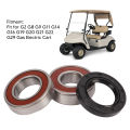 Front Wheel Hub Bearings Oil Seal Kit, 93102 30083 Metal for G2 G8 G9 G11 G14 G16 Gas Electric Cart. 