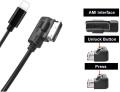Audi AMI MMI/VW Aux and Charger Kit for iP11 Xs Xs Max XR X 8 7 7 Plus, Pad Pod, Apple Lightning Charging Cable Select Audi Music Interface Adaptor for VW Volkswagen Models. 