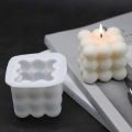 Candle Mold for Pouring, Silicone Bubble Candle Candle Mold Candles Yourself Make Square Candle Molds. 