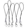 10Pcs Lanyard keychain for USB flash drive strap string black Sunlight Super Store. 