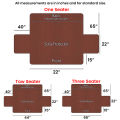 High Quality Ultrasonic Micro Fabric Soft Cotton Quilted Sofa Covers Runner, Export Quality, All Size Available. 