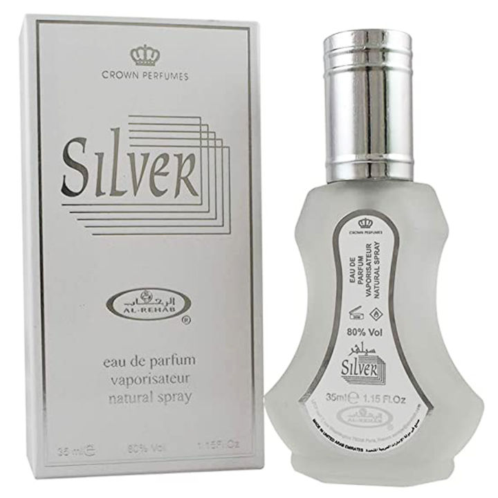 Al Rehab Silver Perfume For Unisex – 35 ml
