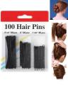 Styling Essentials Hair Pin | JORA Pin | Hair Pin 100 Pieces | Best Quality Hair Pin | Hair Styling Pin | Pins For Women Hair | Hair Accessory Pin Pack | Strong Hold Hair Pins. 