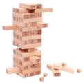 Jenga Number Wooden Stacking Tower Game for Kids & Adults. 