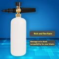 Snow Foam Lance for DEXTRO - Foam Cannon Shampoo Dispenser Sprayer - for some Pressure Washers of Samco, Daewoo, Total, Ingco, CVS, CPT, Lutian, Ancor, Jasco, Crown, Wika, Hitachi, etc. - select 750ml Plastic OR 1000ml Metal. 