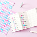 imoda 2sheets Number and Letter Stickers Creative Ins Style DIY Scrapbooking Decoration Sticker. 