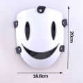 LED Mask Anime High-Rise Invasion Mask Japanese Tenkuu Shinpan Cosplay Costume Accessories Halloween Mask. 