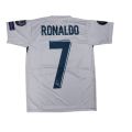 ronaldo real madrid l foot ball kit  for kid white. 