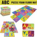 ABC Alphabets Puzzle Foam Floor Mat for Kids (A-Z=26 Mats), Non Toxic EVA interlocking Mats, Educational and Learning Play Mats LARGE Tile. 
