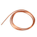 2M Soft Copper Tube Pipe OD 4mm x ID 3mm for Refrigeration Plumbing. 