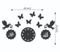 Dotz Brand DIY Wall Clock, New Wall Clock, Watch for Men, 3D Wooden Wall Clock, Beautiful Clock Wall, Wall Clocks for Bedroom, Clock for Wall, Clock for Office, Clocks.. 