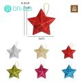 Shiny Star Ornaments Sparkling Christmas Star Decorations Festive Reusable Ornaments for Xmas Tree Glittery Party Supplies Gifts. 