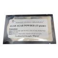 gar agar powder - 15 grams, laboratory grade, excellent. 