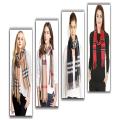 Pack of 1 – Printed Woolen Muffler for Women. 