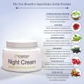 Health Healer Whitening Night Cream: Brightening & Clarifying for All Skin Types – Deep Care for Men & Women. 