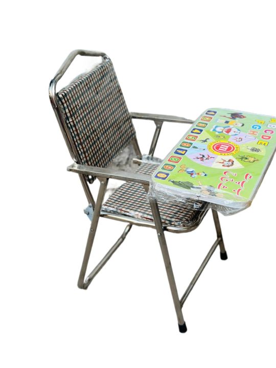 Kids Big Poshish Seat Portable Study+Eating Table Chair Used For