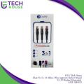 Premium Fast Charging and Data Cable 3 In One UN-300. 