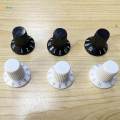 6 Pieces Knob Switch Audio Volume Knob Cap Adjustable 10 Stalls Speaker Knob Volume Control Knob for Speakers Musical Instrument Accs. 