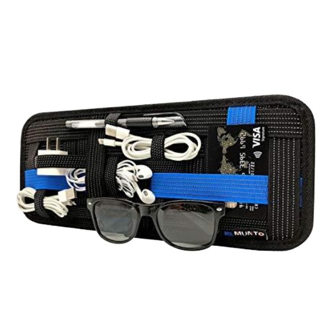 Car Sun Visor Organizer Management Board Storage and Accessory Holder