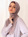 Chiffon Scarf/Stoler – Mocha By Double A Wears. 