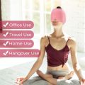 2025 new Migraine Headache Relief Cap, Migraine Relief Cap Hot & Cold Therapy Hangover Hat Mask Odorless Migraine Headache Hat for Puffy Eyes Hangover Tension Sinus & Stress Relief fits all face shapes, head sizes. 