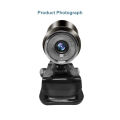 Webcam USB Computer Driver-free Webcam With Built-in Sound-absorbing Microphone Full HD Web Camera For Laptop PC. 