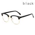 Eyeglasses Anti-radiation Replaceable Lens Computer Protection anti blue rad glasses/Half Metal glass for women. 