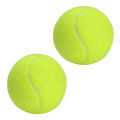 Pack of 4 Light Green Tennis Ball / Soft Rubber Ball for Play Cricket. 