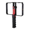 YELANGU Pro Smartphone Video Rig Filmmaking Case Phone Video Stabilizer Grip Mount for IPhone Xs Max XR X 8 Plus Samsung Huawei. 