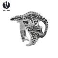 Prism Versatile Ring 3d Dragon Shape Adjustable Finger Ring Hip Hop Rock Jewelry Fashion Accessory Unique Finger Band. 