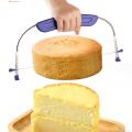 Brownie Cutter Large Stainless Steel Cake Cutter with Adjustable Blade Baking Tool for Layered Cakes Kitchen Slicer for Perfect Slices. 