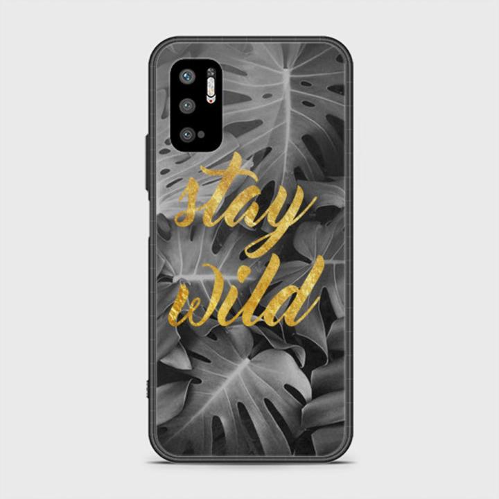 Xiaomi Redmi Note 10 5G Cover - SkinLee HQ Infinity Glass Case (Soft) - Stay Wild - SKINLEE-275-1-1036-702