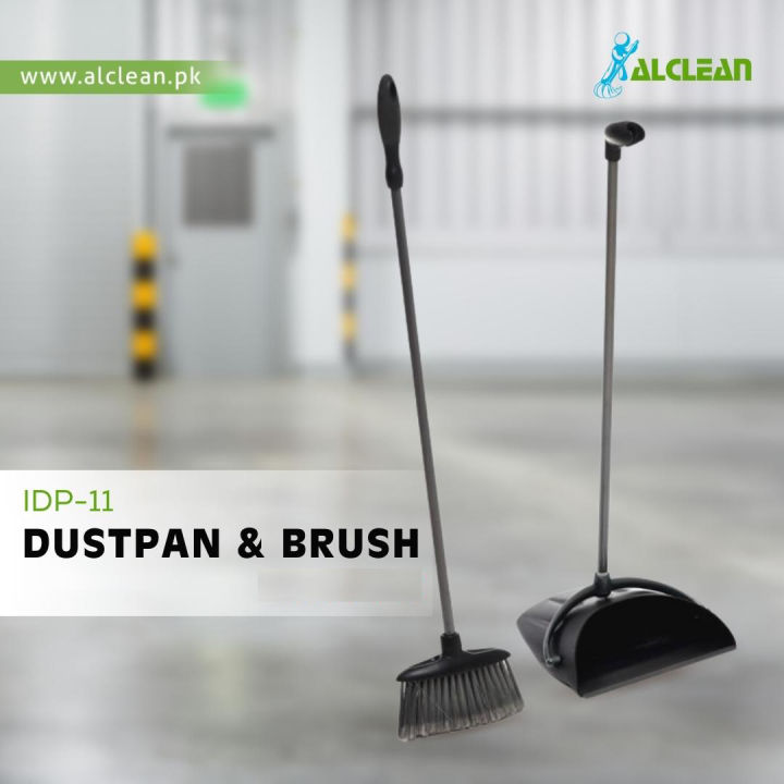 AlClean Broom & Dust Pan Set (Best Quality Dustpan Set)