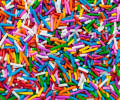 Sprinkles Vermicelli Edible Multi Colours 1 kg Jar-Colorful Sprinkles for decoration (Cake, Pastries, Donuts). 
