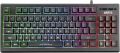 Gaming Keyboard MARVO Scorpion K607 Multimedia, Full Anti-ghosting, Ergonomic Compact Design with TKL Layout, 3 Colour LED backlit with Adjustable Brightness, Black. 