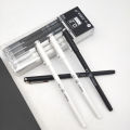 4 pcs/lot 0.2mm Fine Gel Pens White Black Finance Needle Pens for Writing Office School Supplies 0.2 Thin Line Pen Stationery. 