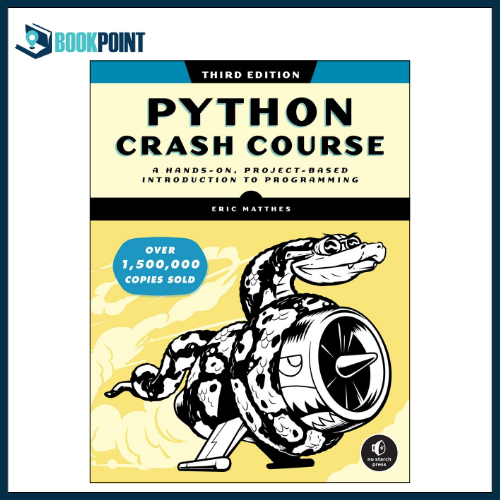 Python Crash Course, 3rd Edition: A Hands-On, Project-Based Introduction to Programming 3rd Edition by Eric Matthes (Author)