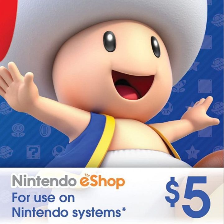 NINTENDO ESHOP GIFT CARD $5 (USA)
