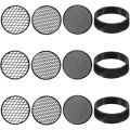 3Pack Sifting Pan Outdoor Gold Panning Soil Sifter for Outdoor. 
