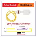 2 PCS Plastic Small Float Switch Liquid Level Switch Water Level Open Liquid Level Sensor Water Level sensor Water level indicator ZP4510. 