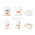 HelloKimi BT21 Doll KPOP Stuffed Toys Sitting Doll 20cm Baby Plush Toy Soft Cotton CHIMMY TATA RJ COOKY KOYA SHOOKY MANG UNIVERSTAR BT21. 