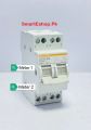 Two Pole Din Rail Change Over Switch SF 219G 63A in Pakistan. 