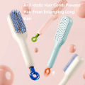 Retractable Rotatable Comb Massage Anti-static Hair Comb Prevent Hair From Entangling Long Hair Girl Ins. 
