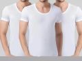 Pack of 6 Men's White Vest Bazoo (Banyan) Half Sleeves- Original Cotton Vest -Inner wear. 