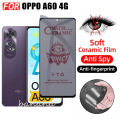 Privacy Tempered Glass for OPPO A60 | Anti-Spy | Full Screen Protection. 