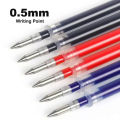 Deli 20Pcs/lot Gel Pen Refill 0.5mm Ink Black Red Blue Colors Refills Writing Signature School Stationery Supplies Pen Core Gift. 