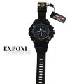 Men's sports Watch Original EXPONI Analog & Digital both Time new design. 