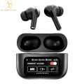 A9 pro Touch Screen ANC Wireless Headset TWS Noise Cancelling Earbud Bluetooth Headphone 5.4 Support APP Long Battery life orignal airpods pro. 