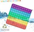 Big Size Silicon Stress Relief Pop-it Castle and Square Shape Popit For Kids - G50900. 